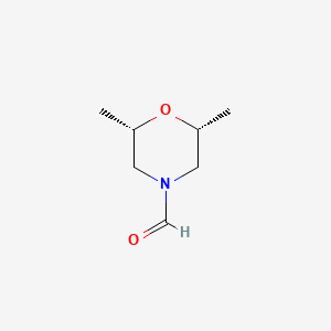 4-Morpholinecarbaldehyde,2,6-dimethyl-,cis-