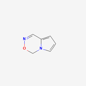 molecular formula C6H6N2O B568470 4h-Pyrrolo[2,1-d][1,2,5]oxadiazine CAS No. 120906-67-4