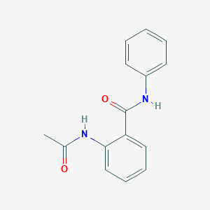 molecular formula C15H14N2O2 B5685366 2-acetamido-N-phenylbenzamide 