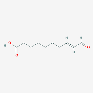 molecular formula C10H16O3 B056860 (E)-10-Oxo-8-decenoic acid CAS No. 69152-89-2