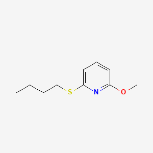 2-(Butylsulfanyl)-6-methoxypyridine