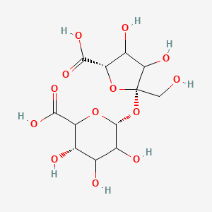 molecular formula C12H18O13 B568737 Sucrose 6,6'-Dicarboxylic Acid CAS No. 133634-70-5