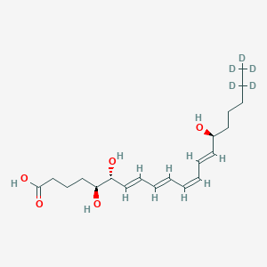 molecular formula C20H32O5 B568764 Lipoxin A4-d5 CAS No. 1622429-53-1