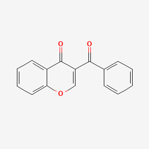 molecular formula C16H10O3 B5687771 3-Benzoylchromen-4-one CAS No. 4197-99-3