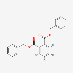 molecular formula C22H18O4 B568790 Dibenzyl Phthalate-d4 CAS No. 1015854-62-2