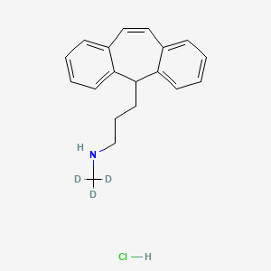 molecular formula C19H22ClN B568794 Protriptyline-d3 Hydrochloride 