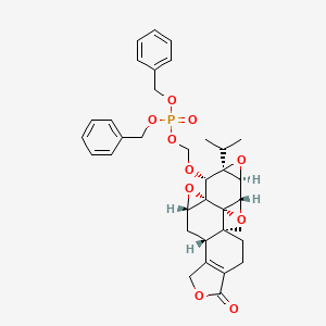 Triptolide O-Methyl Phosphate Dibenzyl Ester