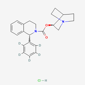 (1R,3S-)Solifenacin-d5 Hydrochloride