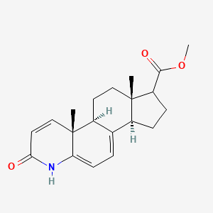 3-Oxo-4-azaandrosta-1,5,7-triene-17-carboxylic Acid Methyl Ester