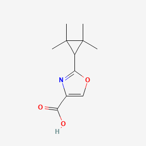 2-(2,2,3,3-Tetramethylcyclopropyl)oxazole-4-carboxylic acid