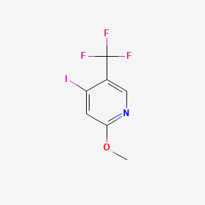 4-Iodo-2-methoxy-5-(trifluoromethyl)pyridine