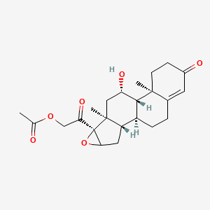 16alpha,17-Epoxycorticosterone 21-Acetate