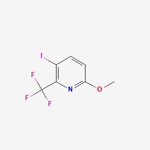 3-Iodo-6-methoxy-2-(trifluoromethyl)pyridine