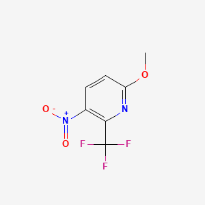6-Methoxy-3-nitro-2-(trifluoromethyl)pyridine