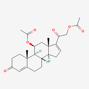 (11beta)-11,21-Bis(acetyloxy)pregna-4,16-diene-3,20-dione