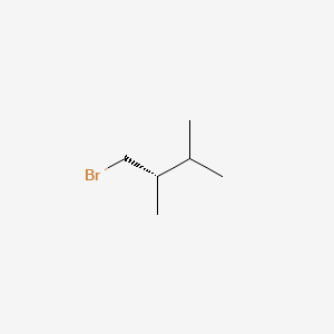 molecular formula C6H13Br B568927 (S)-1-Bromo-2,3-dimethylbutane CAS No. 15164-29-1