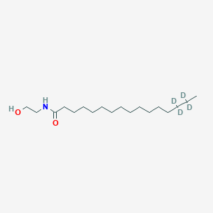 14,14,15,15-tetradeuterio-N-(2-hydroxyethyl)hexadecanamide