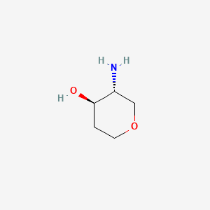 (3R,4R)-3-Amino-4-hydroxy-tetrahydropyran
