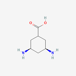 (3S,5R)-3,5-diaminocyclohexane-1-carboxylic acid