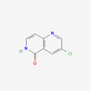3-Chloro-1,6-naphthyridin-5(6H)-one