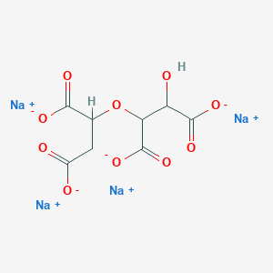 molecular formula C8H11NaO10 B056898 2-(1,2-Dicarboxyethoxy)-3-hydroxybutanedioic acid CAS No. 111451-13-9