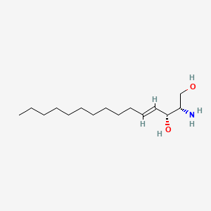molecular formula C15H31NO2 B568996 2S-氨基-4E-十五烯-1,3R-二醇 CAS No. 86555-28-4