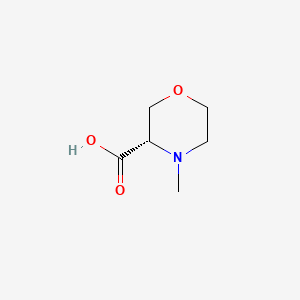 B568998 (S)-4-methylmorpholine-3-carboxylic acid CAS No. 1315051-74-1