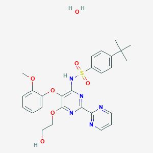 molecular formula C27H31N5O7S B000569 Bosentan hydrate CAS No. 157212-55-0