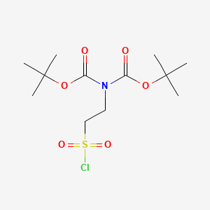 N,N-bisBoc 2-Chlorosulfonylethylamine