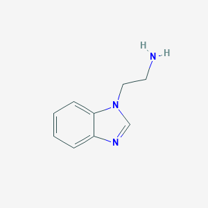 molecular formula C9H11N3 B056906 苯并咪唑，1-(2-氨基乙基)- CAS No. 112947-93-0