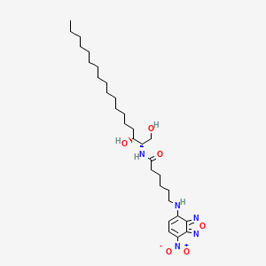 molecular formula C30H51N5O6 B569066 C-6 NBD-二氢神经酰胺 CAS No. 114301-97-2
