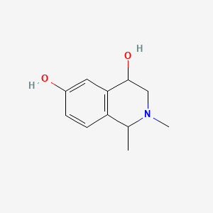 1,2-Dimethyl-1,2,3,4-tetrahydroisoquinoline-4,6-diol