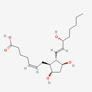 molecular formula C20H34O5 B569164 ent-PGF2alpha CAS No. 54483-31-7