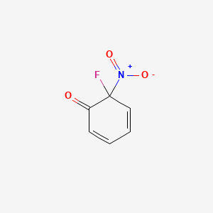 6-Fluoro-6-nitrocyclohexa-2,4-dienone