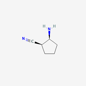 cis-2-Aminocyclopentane-1-carbonitrile
