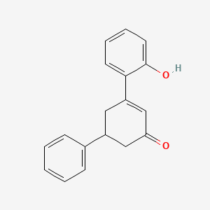 3-(2-Hydroxyphenyl)-5-phenylcyclohex-2-enone