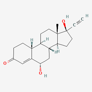 (6alpha,17alpha)-6,17-Dihydroxy-19-norpregn-4-en-20-yn-3-one