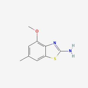 2-Benzothiazolamine, 4-methoxy-6-methyl-