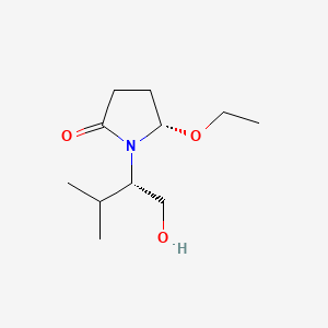 (S)-5-Ethoxy-1-((S)-1-hydroxy-3-methylbutan-2-yl)pyrrolidin-2-one