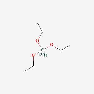 molecular formula C7H16O3 B569290 diethoxy(113C)methoxyethane CAS No. 118659-62-4