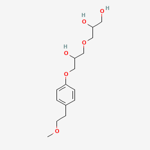 3-[2-Hydroxy-3-[4-(2-methoxyethyl)phenoxy]propoxy]propane-1,2-diol