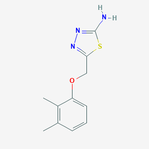 5-[(2,3-Dimethylphenoxy)methyl]-1,3,4-thiadiazol-2-amine