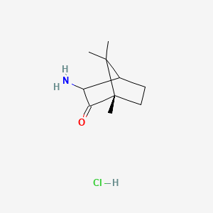 (1R-endo)-3-Amino-1,7,7-trimethylbicyclo(2.2.1)heptan-2-one hydrochloride
