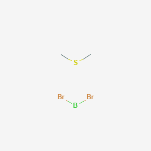 molecular formula C2H6BBr2S B056933 Dibromoborane dimethyl sulfide complex CAS No. 55671-55-1