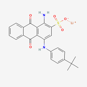 Lithium 1-amino-4-(4-tert-butylanilino)anthraquinone-2-sulfonate