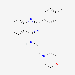 molecular formula C21H24N4O B5693559 MFCD02958888 