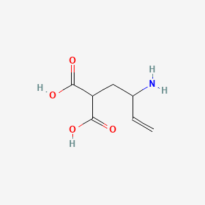 2-((2RS)-2-Aminobut-3-enyl)propanedioic acid