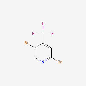 2,5-Dibromo-4-(trifluoromethyl)pyridine