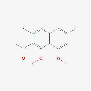 molecular formula C16H18O3 B5693967 Hflluohlnrrcqm-uhfffaoysa- 