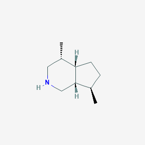 molecular formula C10H19N B056940 N-Normethylskytanthine CAS No. 116183-67-6